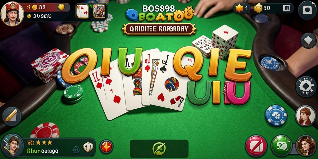 Tampilan gameplay QiuQiu yang menarik dan mendebarkan.
