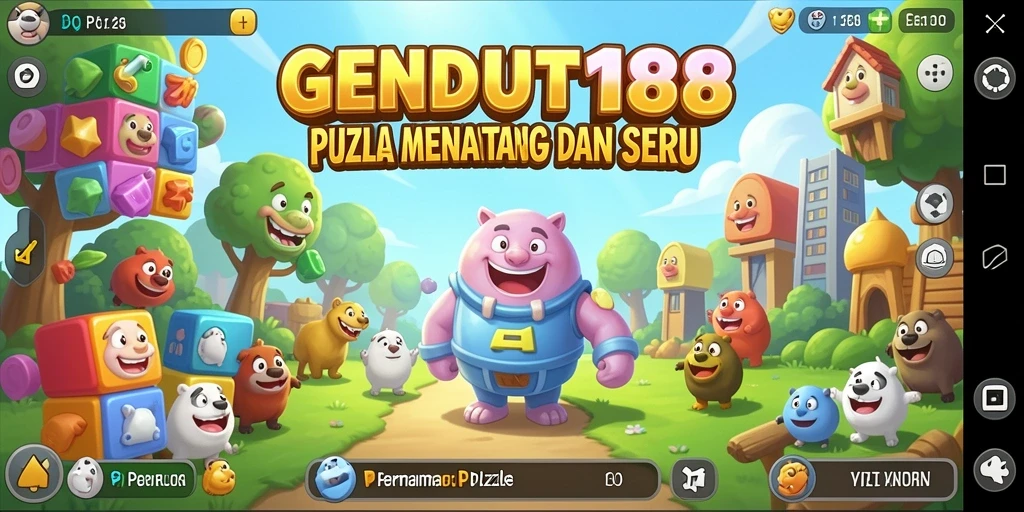 Tampilan gameplay GENDUT188 yang menarik dan menantang.