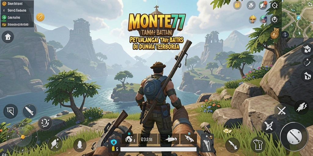Screenshot menampilkan gameplay luar biasa di dunia terbuka.