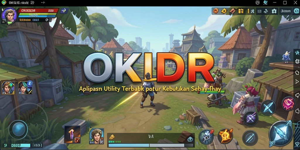 Tampilan antarmuka OKIDR yang sederhana dan fungsional.