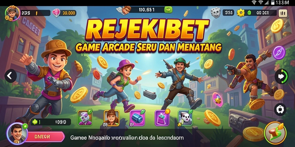 Tampilan gameplay seru dan menantang dari REJEKIBET.