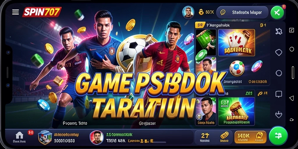 Tampilan gameplay <strong>SPIN707</strong> yang menampilkan fitur taruhan olahraga.