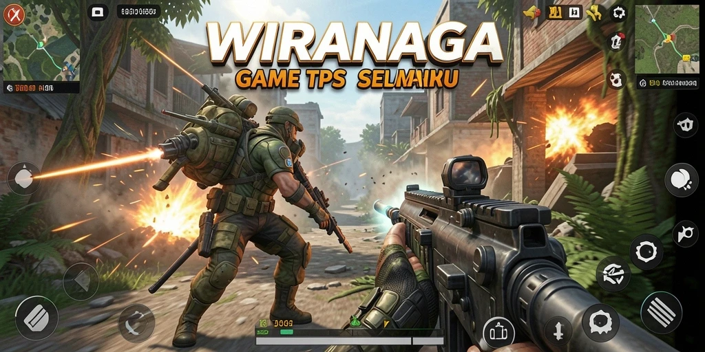 Screenshot gameplay WIRANAGA yang menyenangkan dan seru.