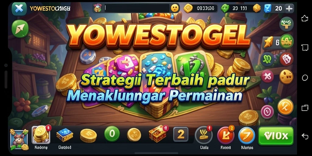 Screenshot gameplay YOWESTOGEL menunjukkan aksi strategi yang mendebarkan.
